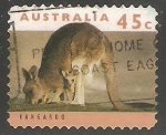 Sellos de Oceania - Australia -  Kangaroo-Canguro