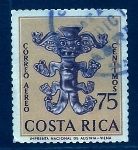 Sellos del Mundo : America : Costa_Rica : Figura de Bronse