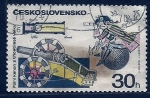 Stamps : Europe : Czechoslovakia :  CAÑON