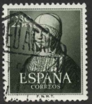 Stamps Spain -  V Centenario del nacimiento de Isabel la Catolica