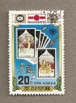 Stamps : Asia : North_Korea :  Expo Filatélica Tokyo