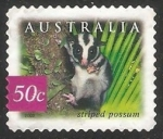 Sellos de Oceania - Australia -  Striped possum-Comadreja rayada