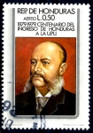 Stamps Honduras -  HONDURAS_SCOTT C671.01 CENTENARIO DEL INGRESO DE HONDURAS EN LA UPU. $0,40