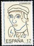 Stamps Spain -  3224- Efemérides. V Centenario del nacimiento de Juan Luis Vives.