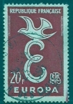 Stamps France -  EUROPA  CEPT