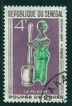 Stamps Senegal -  Moñecas de GOREE