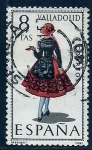 Stamps Spain -  Trages regionales (Valladolid)
