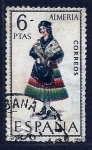 Stamps Spain -  Trages regionales (Almeria)