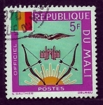 Stamps : Africa : Mali :    Bandera