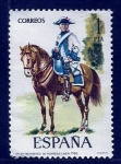 Stamps Spain -  Regimiento de Montesa