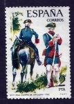 Stamps Spain -  Cuerpo de artelleria