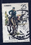 Stamps Spain -  Oficial de Sanidad