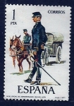 Stamps Spain -  Oficial de administracion