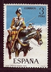 Stamps : Europe : Spain :  Caballo coraza