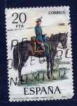 Stamps Spain -  Artelleria seccion montada