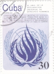Stamps Cuba -  XL ANIV. DE LA DECLARACION UNIVERSAL DE DERECHOS HUMANOS