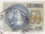 Stamps Colombia -  M O N E D A 