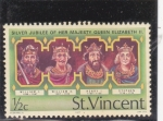 Stamps Saint Vincent and the Grenadines -  R E Y E S 