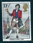 Stamps : Europe : United_Kingdom :  Cartero