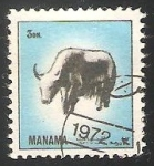 Stamps Bahrain -  Yak