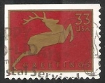 Stamps United States -  Navidad 1999