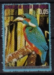 Stamps : Africa : Equatorial_Guinea :  GUINEA ECUATORIAL 1976 929 Sello Pájaros Europeos MARTIN Pescador