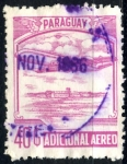 Stamps : America : Paraguay :  PARAGUAY_SCOTT C826.02 ADICIONAL AEREO. $0,85
