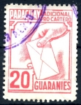 Stamps Paraguay -  PARAGUAY_STW 4.03 ADICIONAL PRO-CARTERO. $0,20