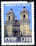 Stamps Peru -  PERU_SCOTT 861.01 CONVENTO DE SAN FRANCISCO. $0,60