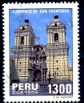 Sellos de America - Per� -  PERU_SCOTT 861.04 CONVENTO DE SAN FRANCISCO. $0,60