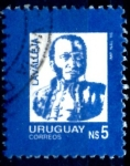 Stamps Uruguay -  URUGUAY_SCOTT 1195.03 LAVALLEJA. $0,20