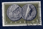 Sellos de Europa - Grecia -  Monedas Antiguas