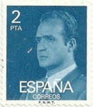 Stamps Spain -  SERIE BÁSICA JUAN CARLOS I. Ia SERIE. VALOR FACIAL 2 Pts. EDIFIL 2345