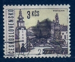 Stamps Czechoslovakia -  Vista siudad BRATISLAVA