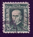 Stamps Czechoslovakia -  MAZARYK