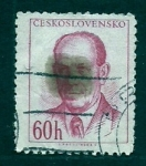 Stamps Czechoslovakia -  ANTONIN ZAPOTOCKY