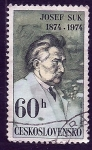 Stamps Czechoslovakia -  JOSEF SUK (Compositor)