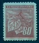 Stamps : Europe : Czechoslovakia :  Hojas de TILO