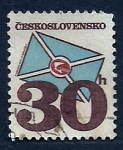 Stamps Czechoslovakia -  CARTA LACRADA