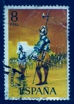 Stamps Spain -  Sargento de infanteria