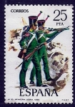 Stamps Spain -  Infanteria ligera