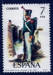 Stamps Spain -  Batallon de artelleria