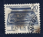 Stamps : Europe : Poland :  Tumba prensipes de MOZOVIE