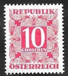 Stamps Austria -  Cifra