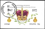 Stamps United Kingdom -  Staffa - Corona