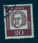 Stamps Germany -  Sebastian Bach