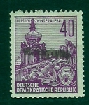 Stamps Germany -  Siudad de DRESDEN
