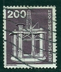 Stamps : Europe : Germany :  Plataforma de Perforacion