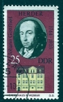 Stamps : Europe : Germany :  JOHANN GOTTFRIED