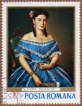 Stamps : Europe : Romania :  RETRATO DE FATA-M.POPP